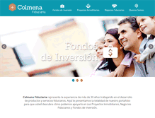Tablet Screenshot of colmena-fiduciaria.com.co